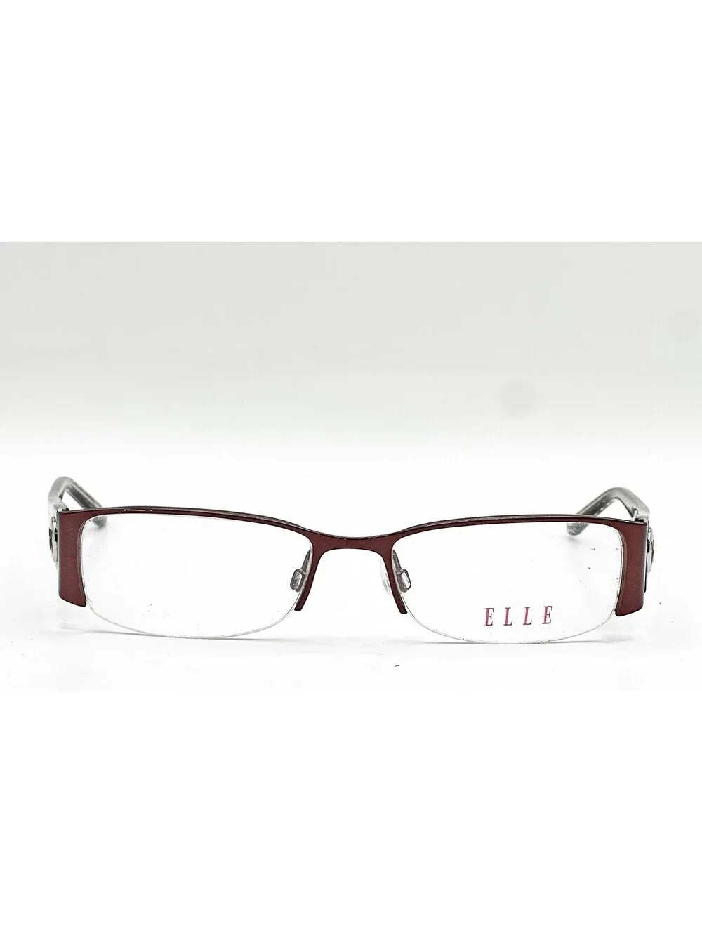 Elle El13306 Bu Burgundy Authentic Eyeglasses 51-17-135